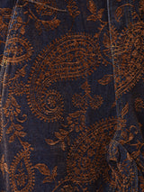 【2色展開】Meridian ジャガード カーブデニムパンツ