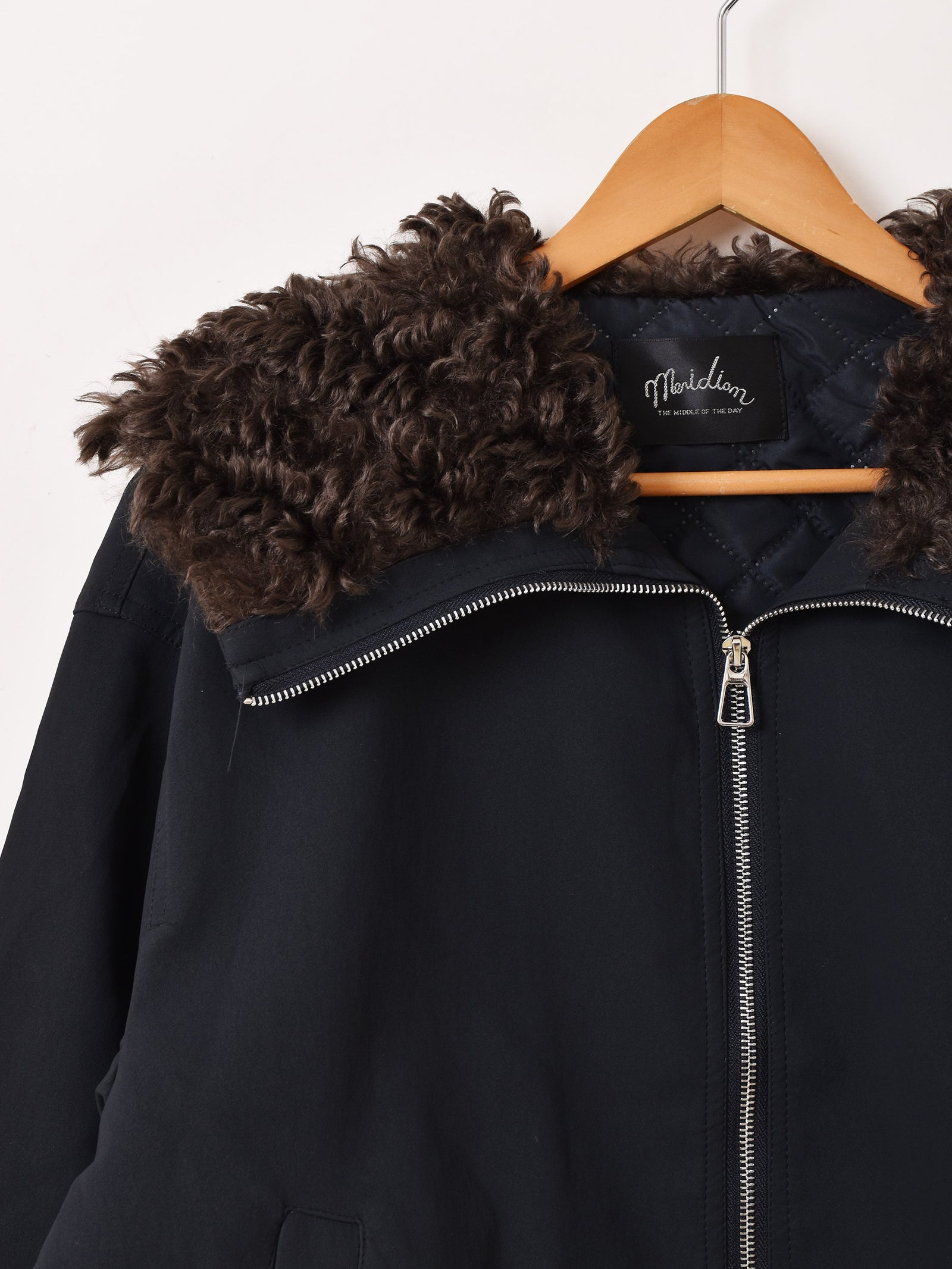 2色展開】Meridian ビッグファーカラー ジャケット – 古着屋Top of the