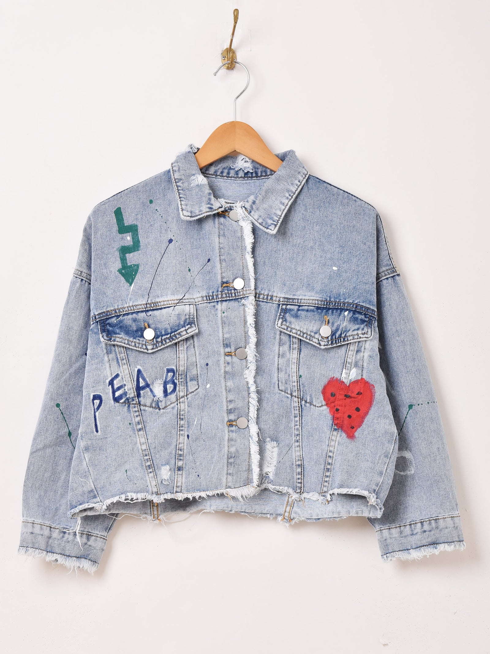 COMME des GARÇONS クロップドデニムジャケット平成海外ガール