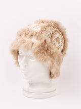 【2色展開】グラニー×ファー ニットハット