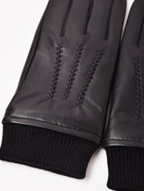 リブ レザー グローブ