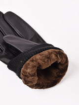 リブ レザー グローブ