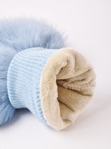 【3色展開】フェイクファー ミトン