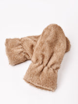 【2色展開】フェイクファー ミトン