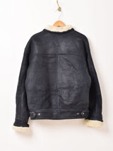 "Shearling" Black Mouton Jacket