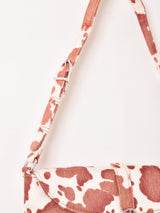 カウ柄 ハラコタッチ ショルダーバッグ