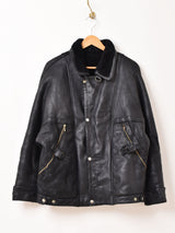 Made In Germany　Black Mouton Jacket