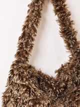 【3色展開】アソート フェイクファー ショルダーバッグ