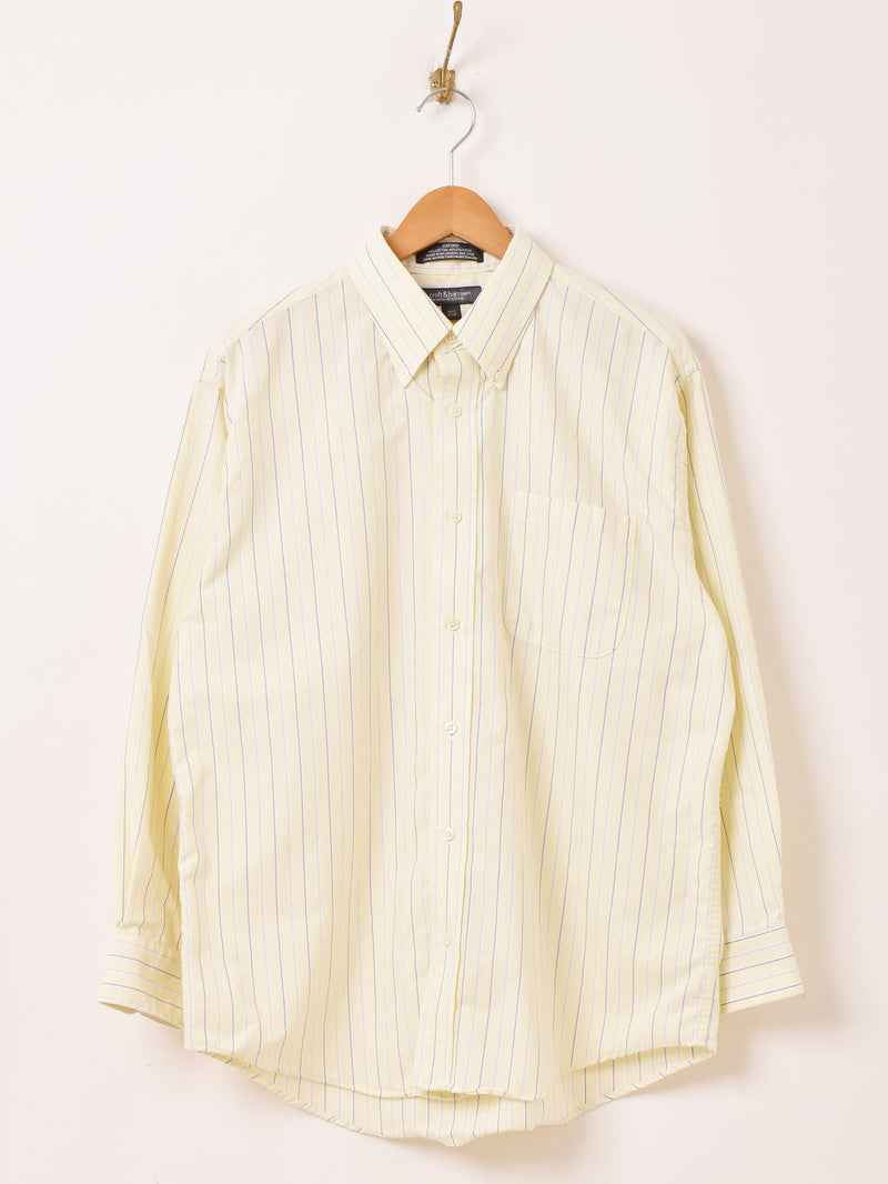 "Croft&Barrow" ストライプ 長袖シャツ