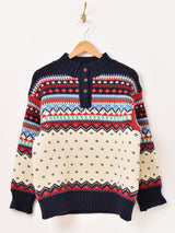 Meridian フェアアイルデザイン セーター