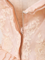 50's〜60's Made in USA ベアトップ シフォンドレス