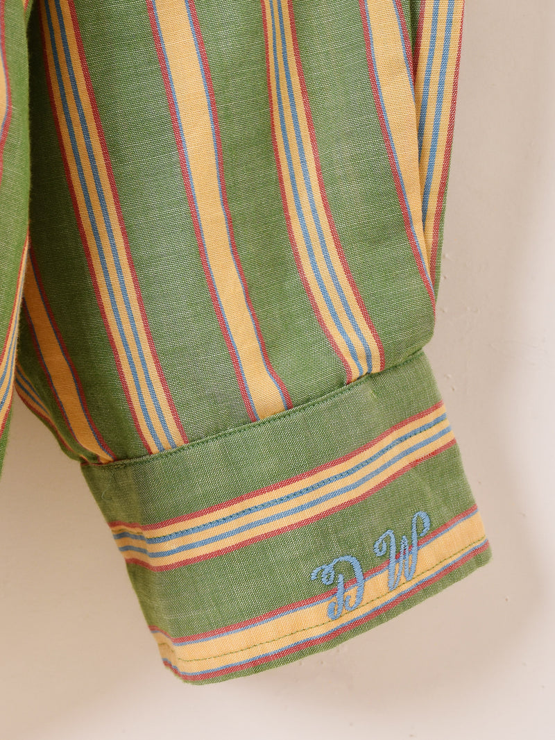 70's ”GANT” ストライプ 長袖シャツ