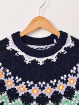 Elcamino ノルディック柄 セーター