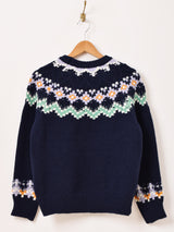 Elcamino ノルディック柄 セーター