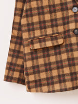 【2色展開】Meridian チェック柄 テーラードジャケット