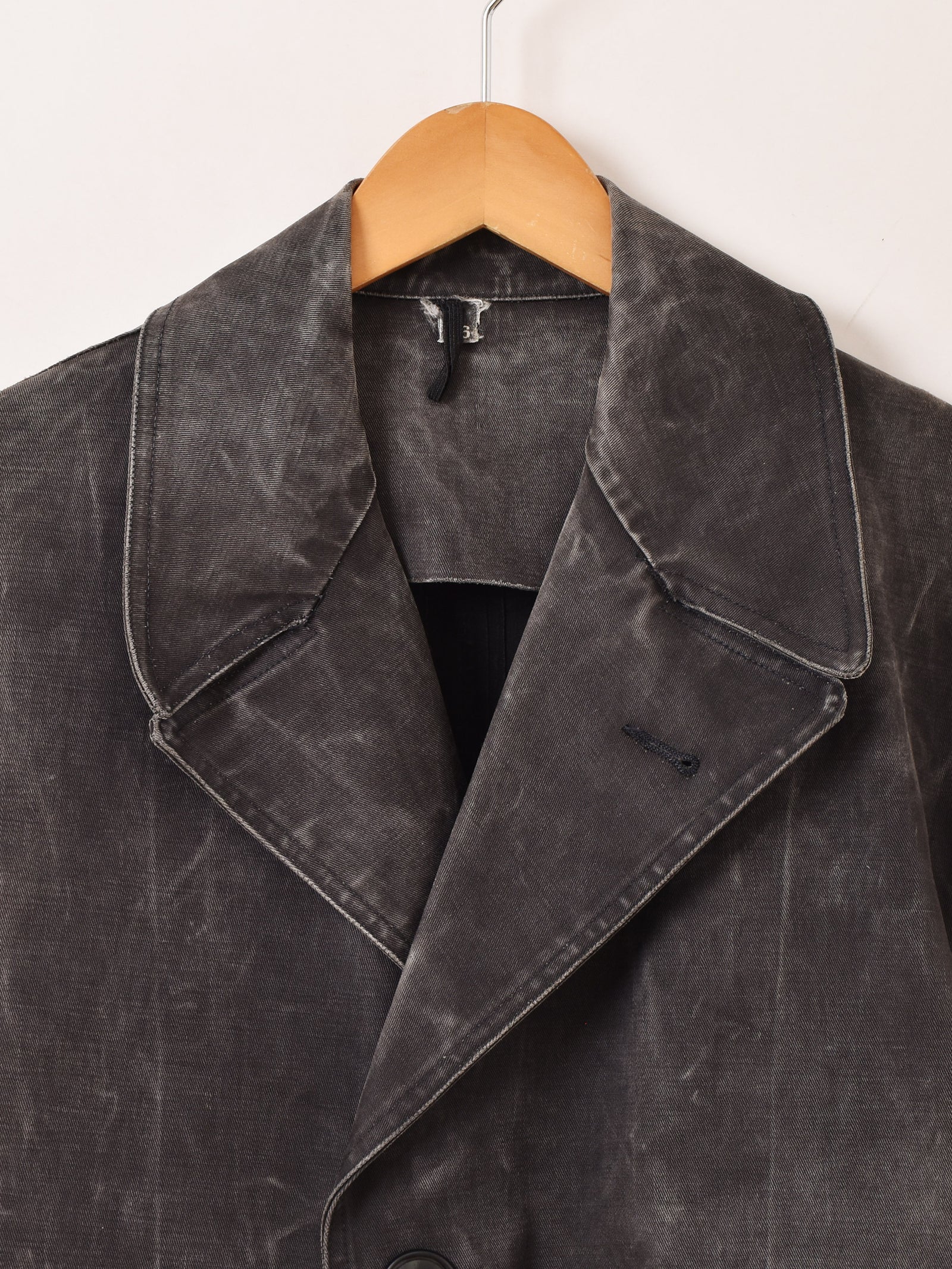 1940's U.S.NAVY Rubberized Rain Coat – 古着屋Top of the Hillの