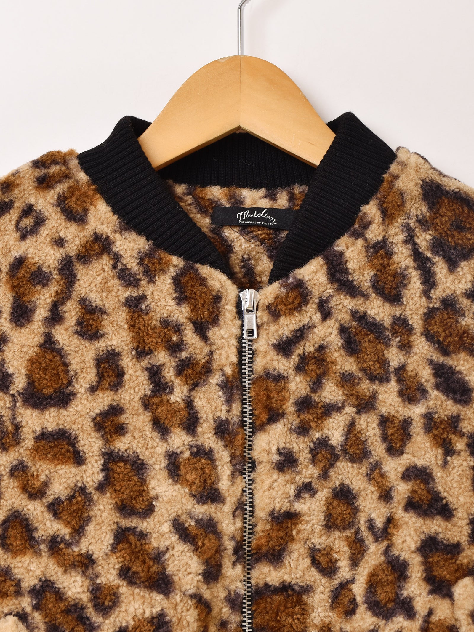 LEGENDA レオパードブルゾン Meridian レオパード柄 ボア ブルゾン – 古着屋Top of the Hillの