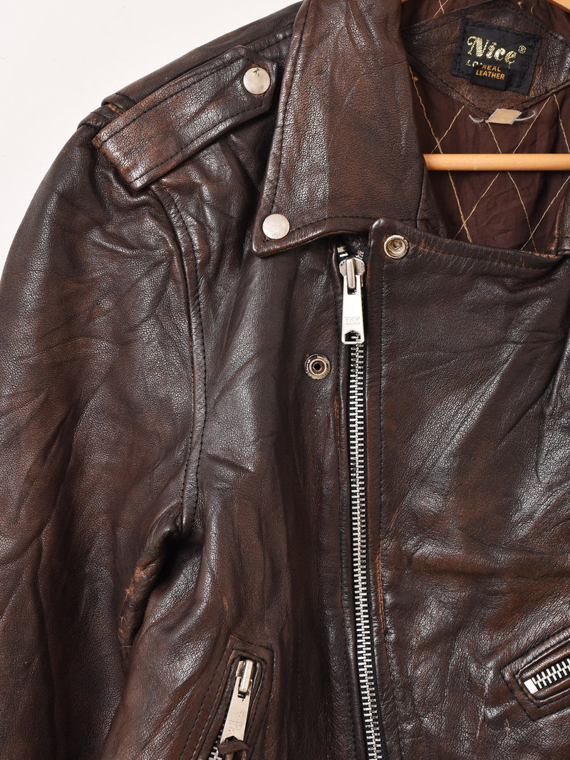 "Nice LONDON" Double Riders Jacket