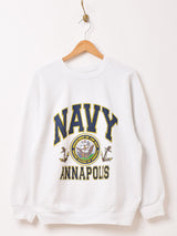 80's NAVY ANNAPOLICE カレッジスウェット