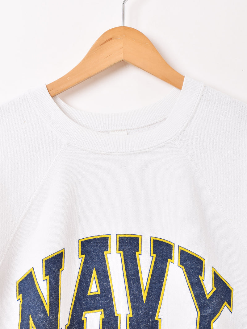 80's NAVY ANNAPOLICE カレッジスウェット