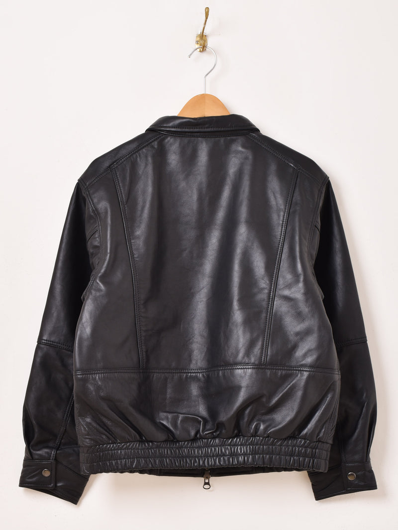 vintage レザージャケット　hooked vintage TORO Emerald Motel トラッカータイプ レザージャケット – 古着屋Top of the