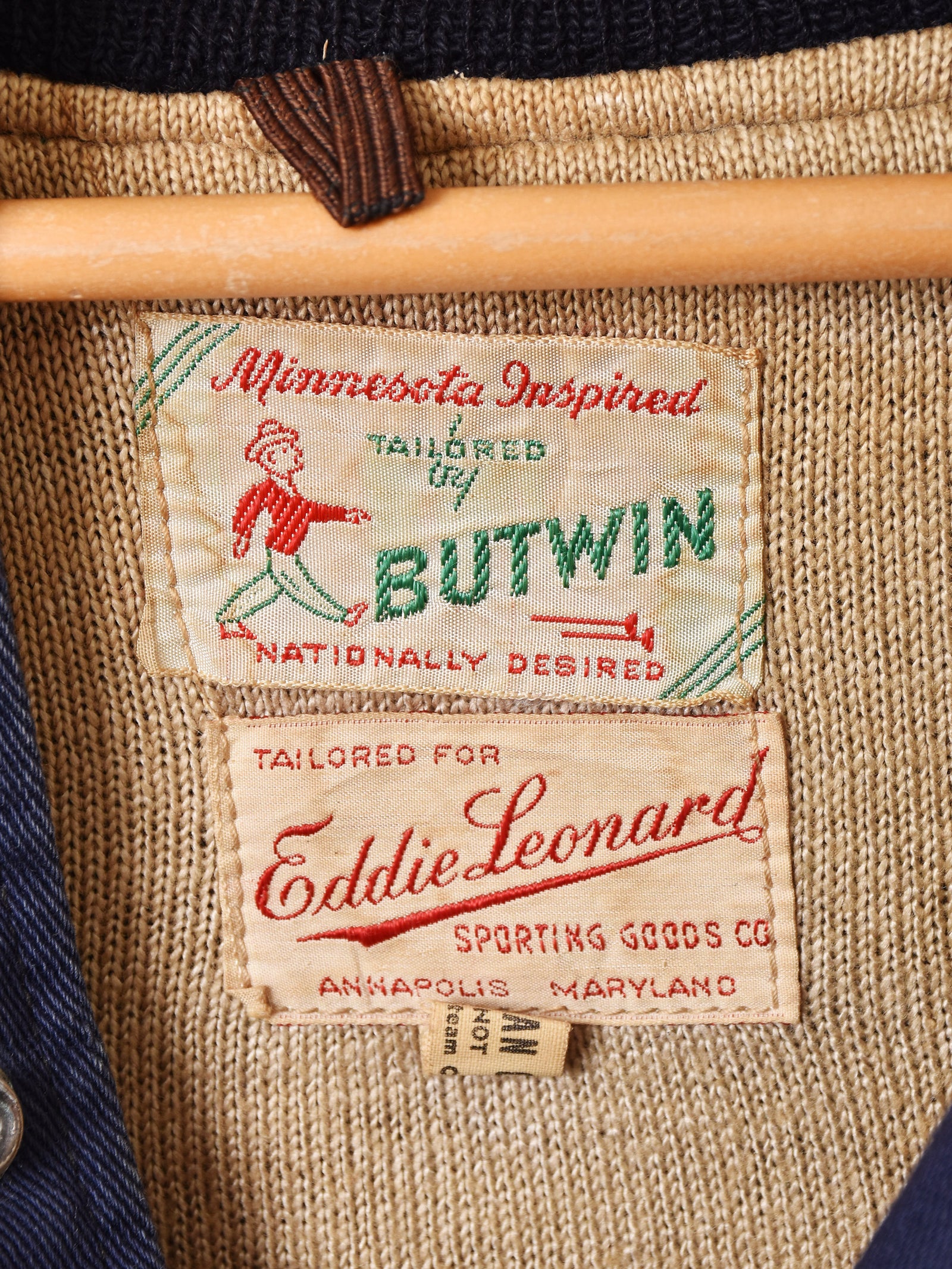 50's Made in USA 「BUTWIN」Stadium Jacket – 古着屋Top of the Hill