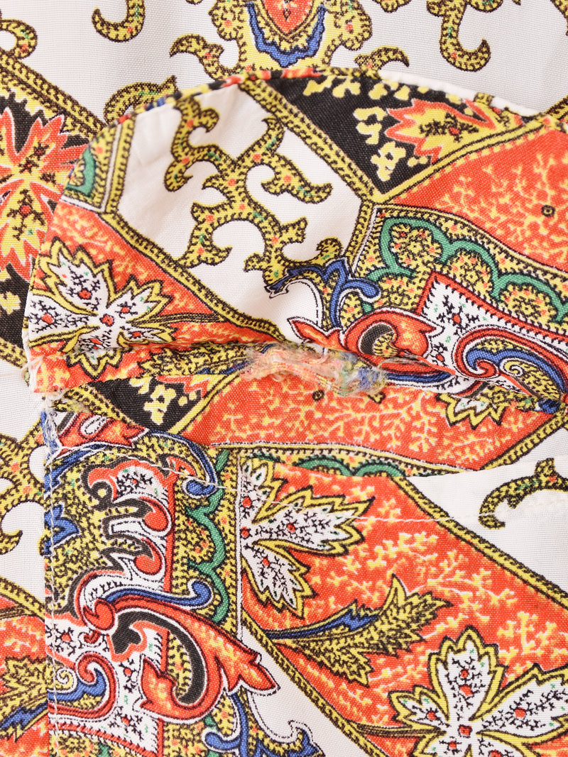 40's〜50's "BIRD OF PARADISE" Open Collar Shirt