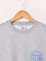 【2色展開】 プリント スウェットシャツ「CALMA」