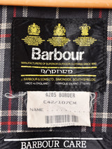 1992's Barbour BORDER Waxed Jacket