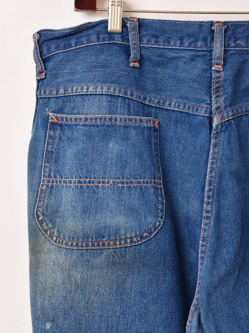 70's "BIG MAC" Denim Painter Pants