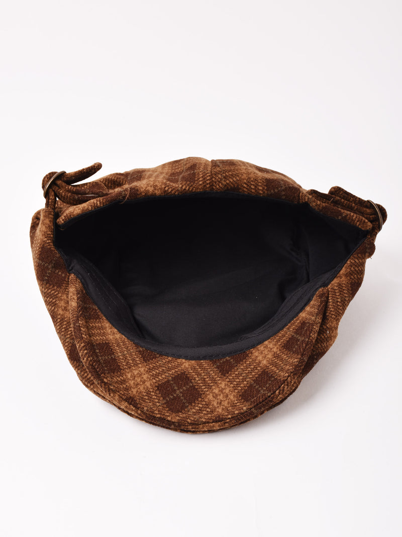 2色展開】アーガイルチェック柄 ハンチング – 古着屋Top of the Hillの