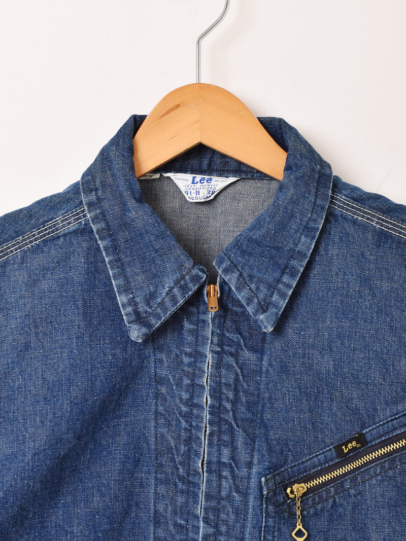 60's  Made in USA "Lee" 91-B Jelt Denim Jacket