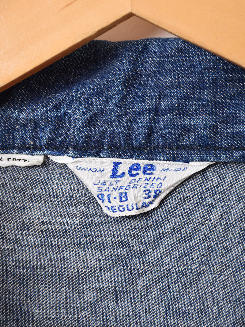 60's  Made in USA "Lee" 91-B Jelt Denim Jacket