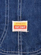 50's "PAYDAY" Denim Coverall Jacket