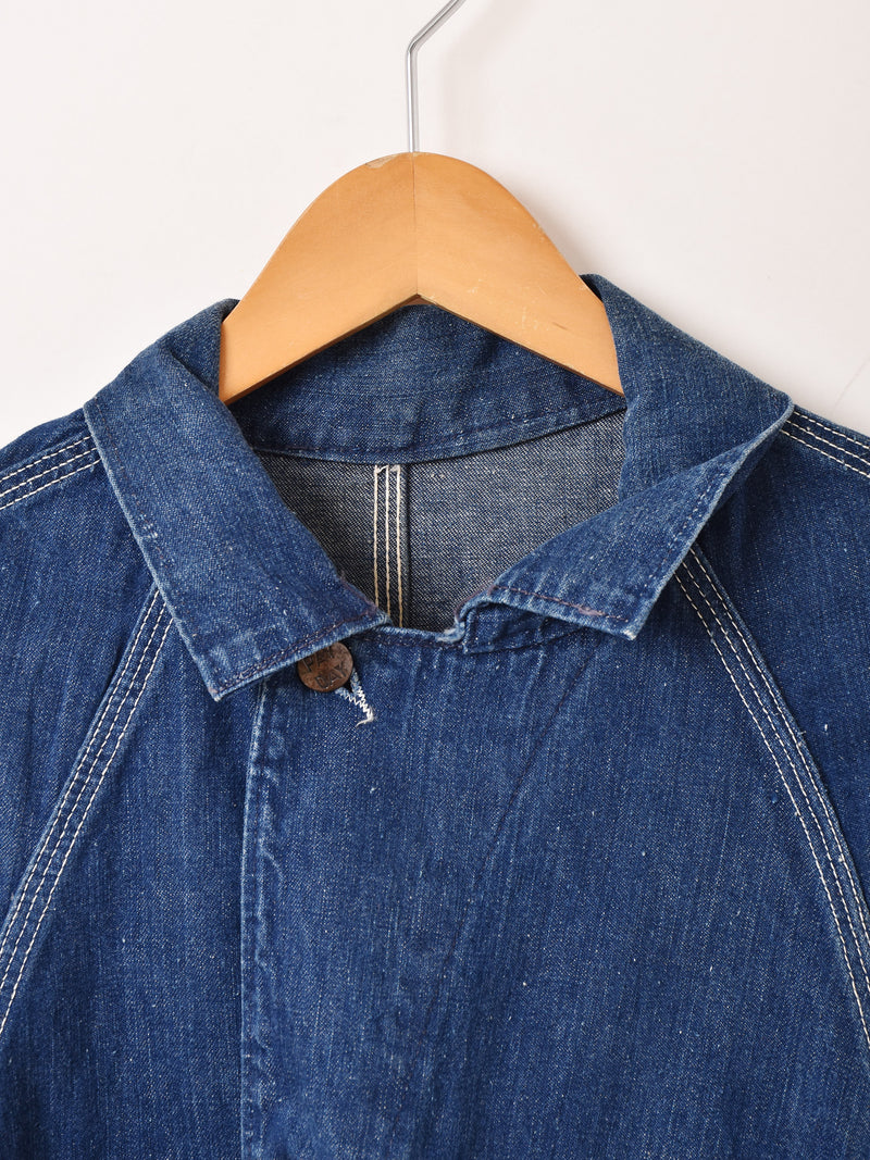 50's "PAYDAY" Denim Coverall Jacket