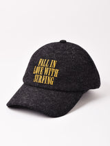 刺繍入り キャップ 「LOVE WITH SURFING」