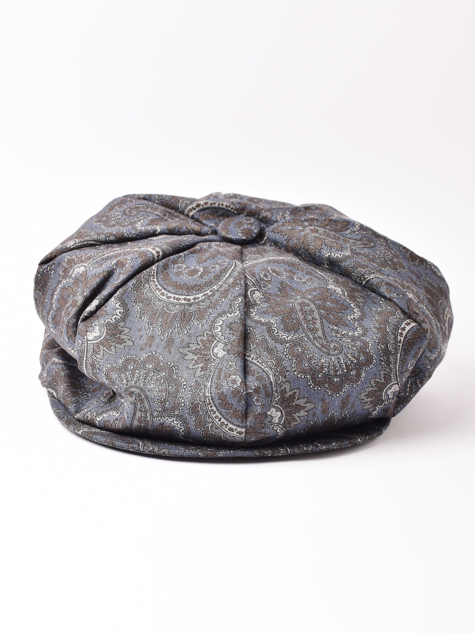 2色展開】Made in Japan ペイズリー柄 リネン キャスケット – 古着屋