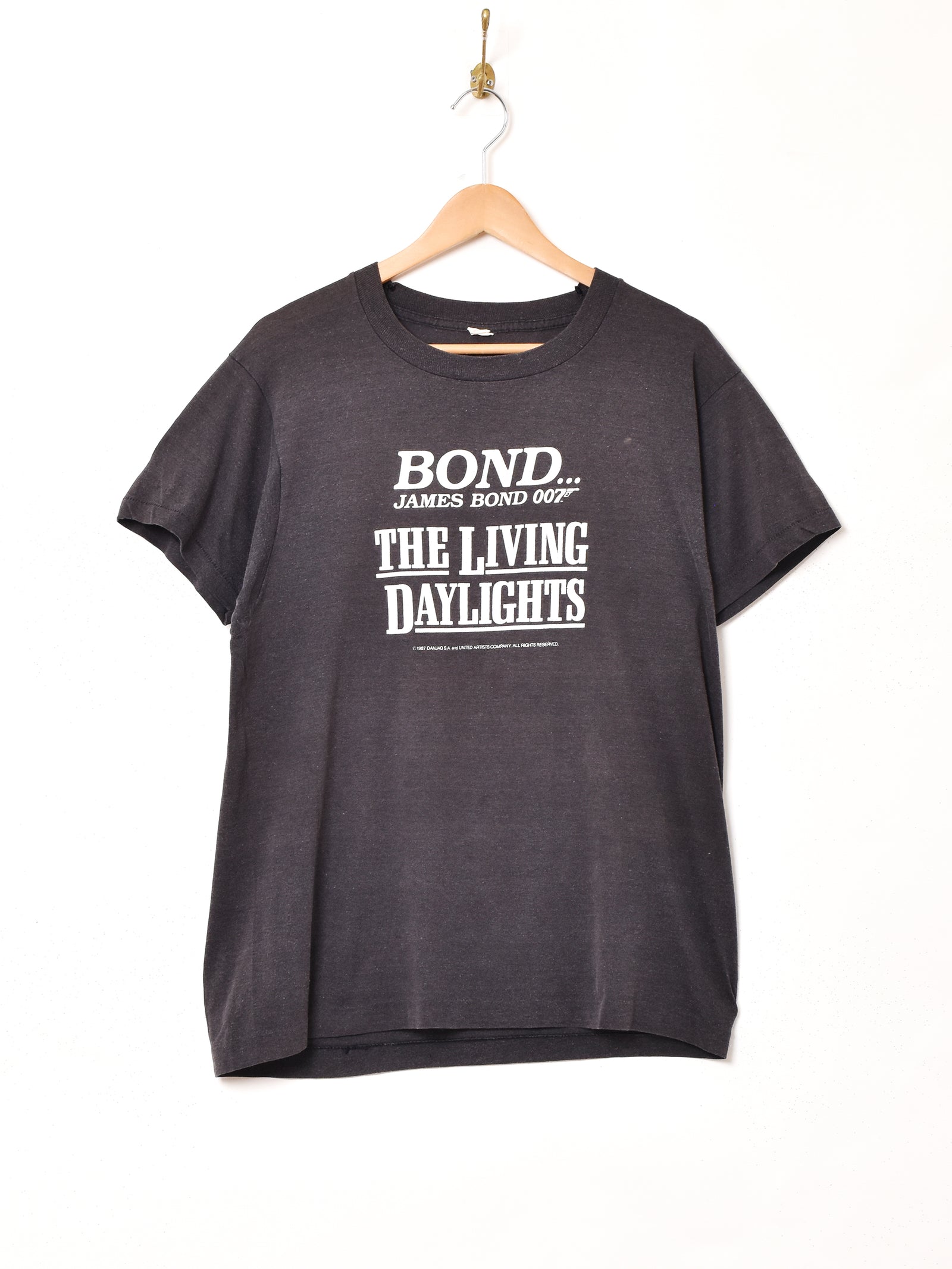 80's JAMES BOND 007 プリントTシャツ – 古着屋Top of the Hillのネット通販サイト