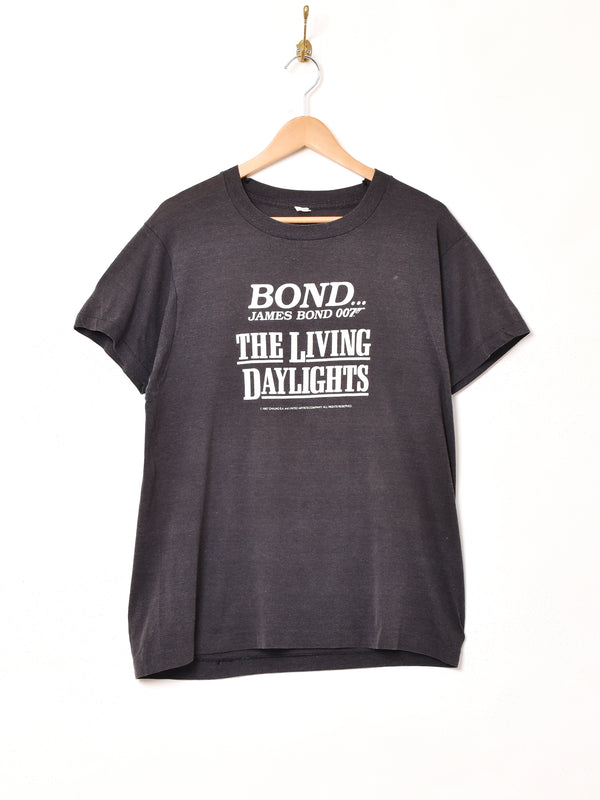 80's JAMES BOND 007 プリントTシャツ
