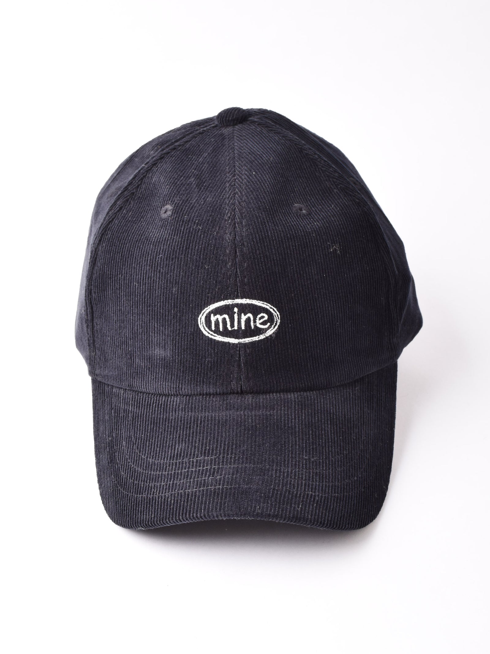 3色展開】刺繍入り コーデュロイキャップ 「mine」 – 古着屋Top