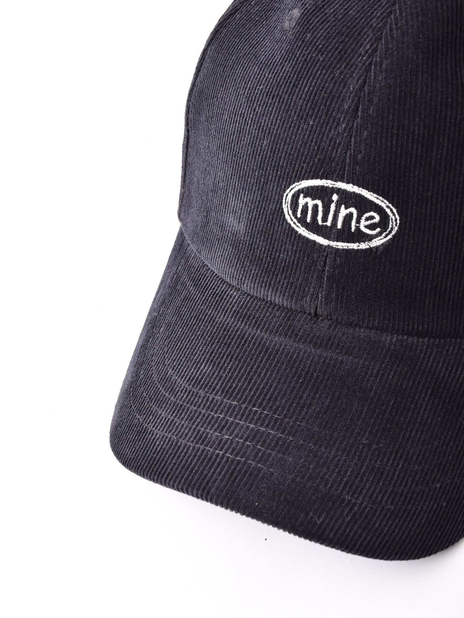 3色展開】刺繍入り コーデュロイキャップ 「mine」 – 古着屋Top of the