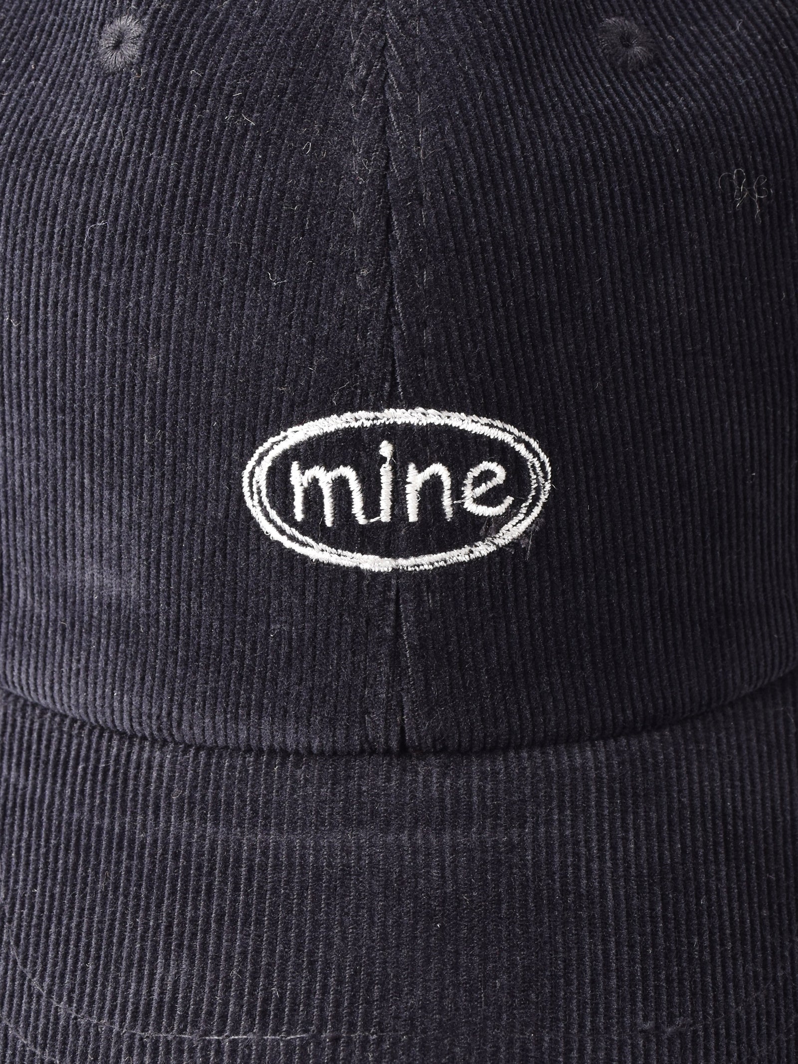 3色展開】刺繍入り コーデュロイキャップ 「mine」 – 古着屋Top of the