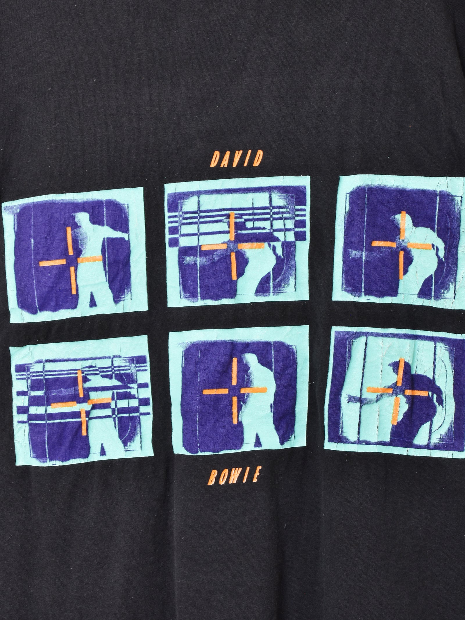 80sアメリカ製 デヴィッドボウイ　ヴィンテージ　ノースリーブTシャツ 80sアメリカ製 デヴィッドボウイ ヴィンテージ ノースリーブTシャツ