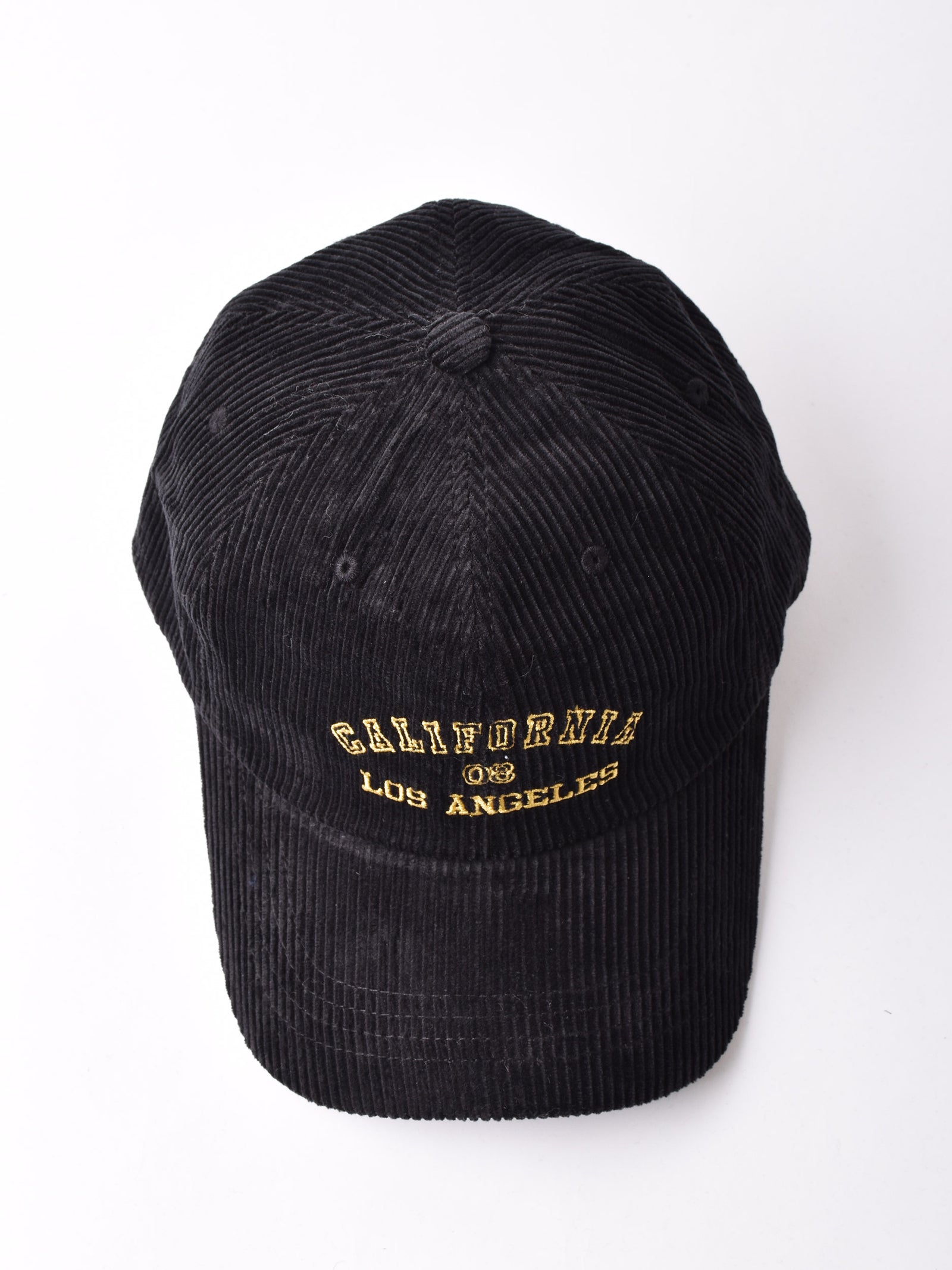 2色展開】刺繍入り コーデュロイキャップ 「CALIFORNIA」 – 古着