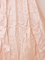 80's Made in USA ”GUNNE SAX” サテン レース ロングドレス