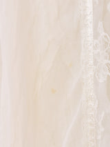 70's Made in USA "GUNNE SAX" 花柄レース ロングドレス