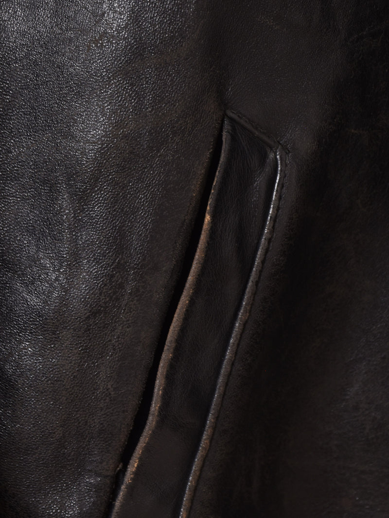 40's〜 Euro Leather Jacket