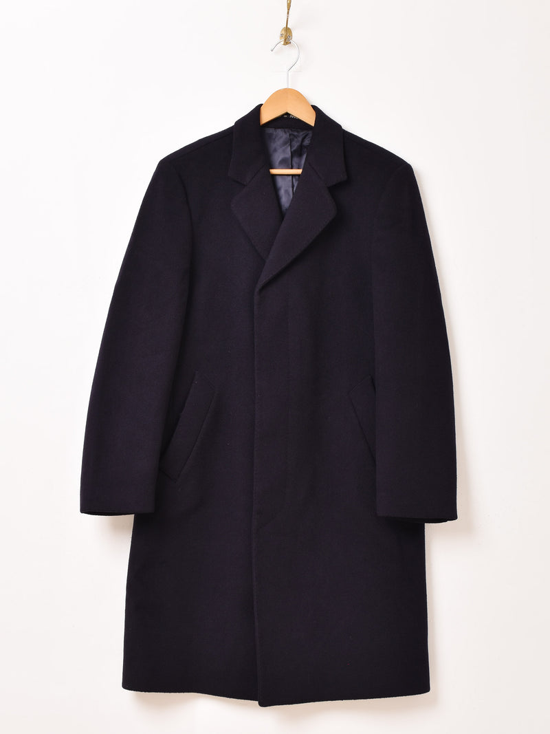 60's イギリス製 "Dunn&Co." Wool Chesterfield Coat