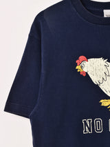 【2色展開】Backers プリントTシャツ「NO CAGE」