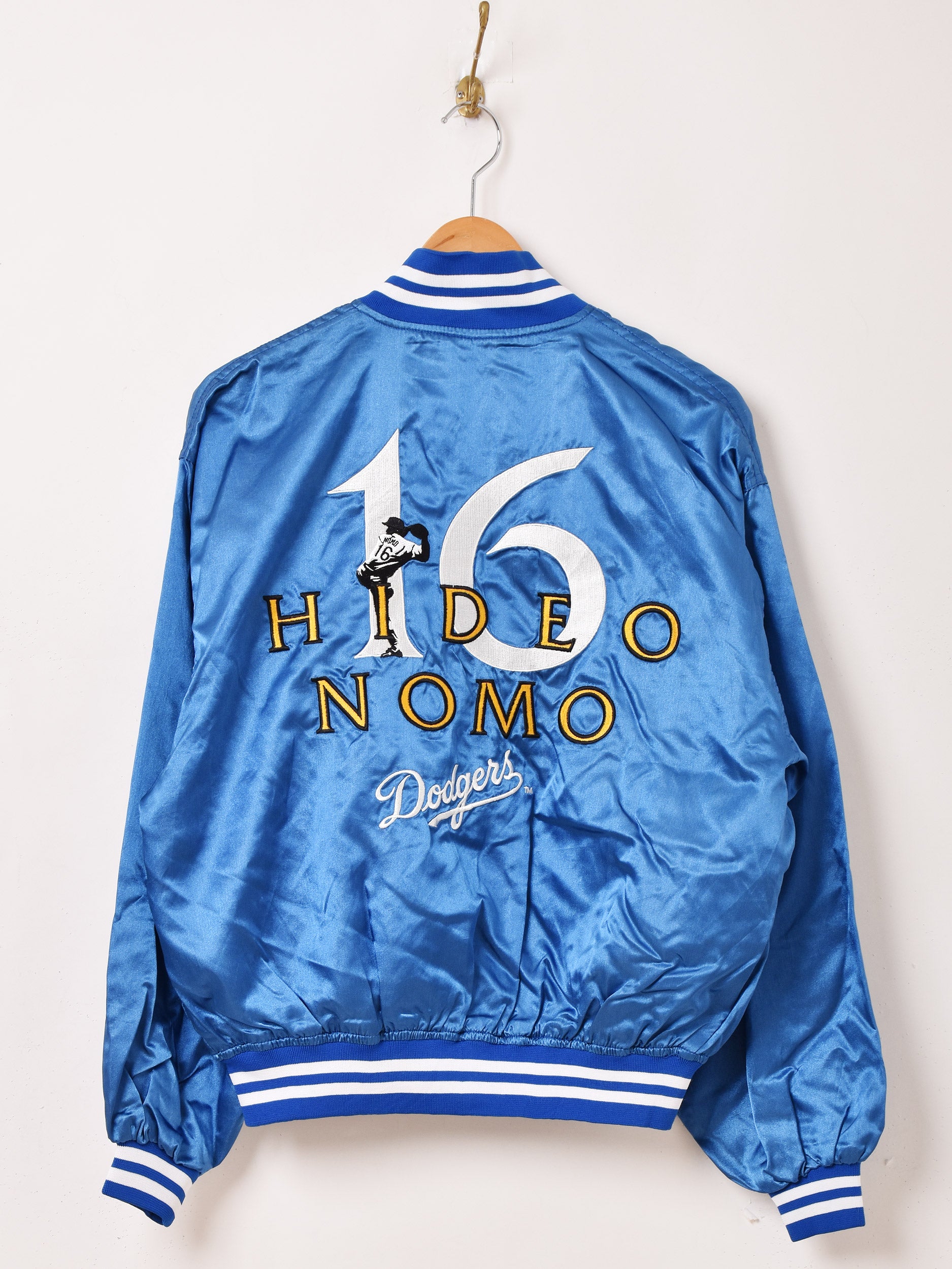Los Angeles Dodgers NOMO HIDEO スタジアムジャケット – 古着屋Top of